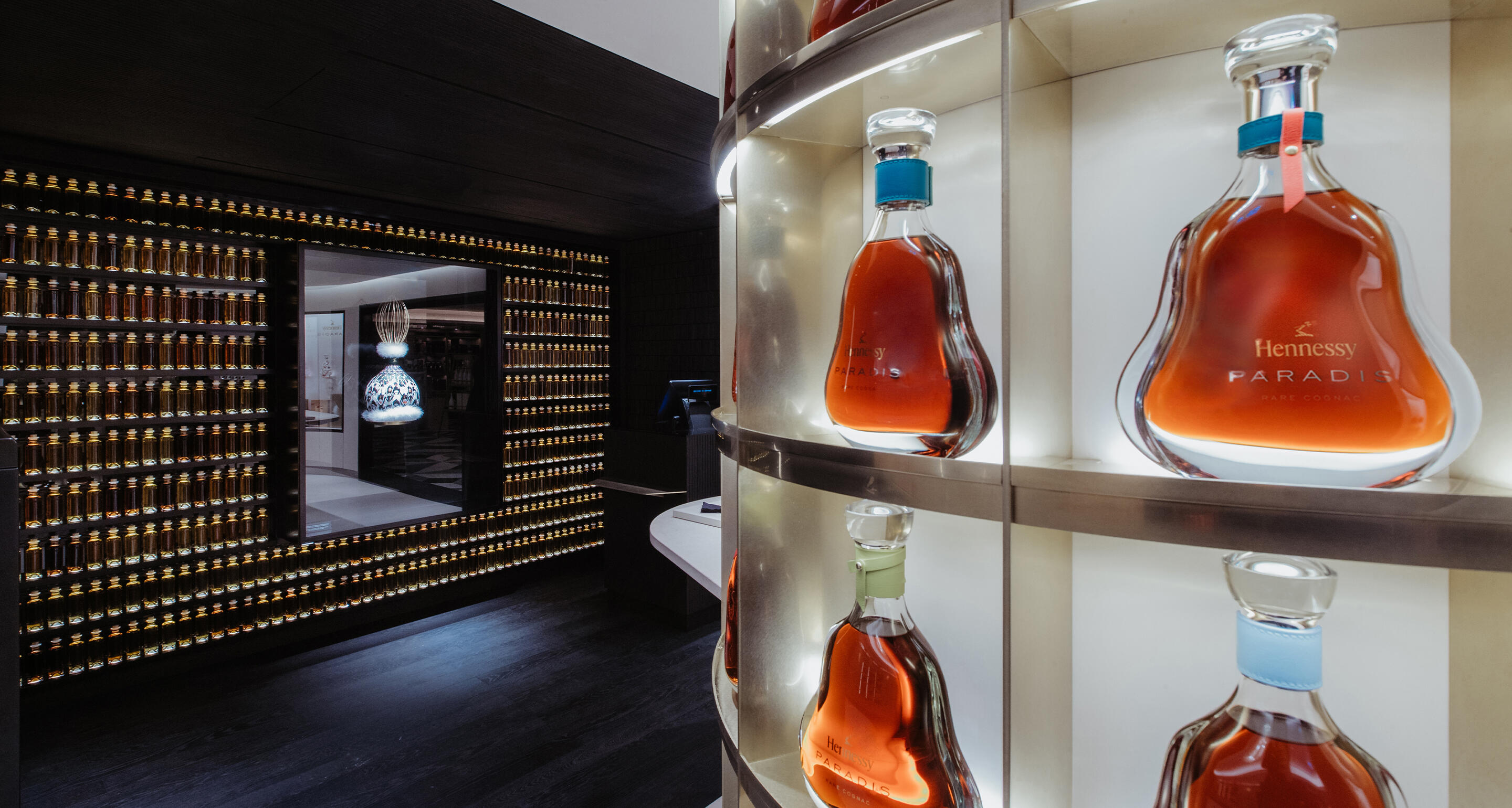 Harrods boutique carafes Paradis