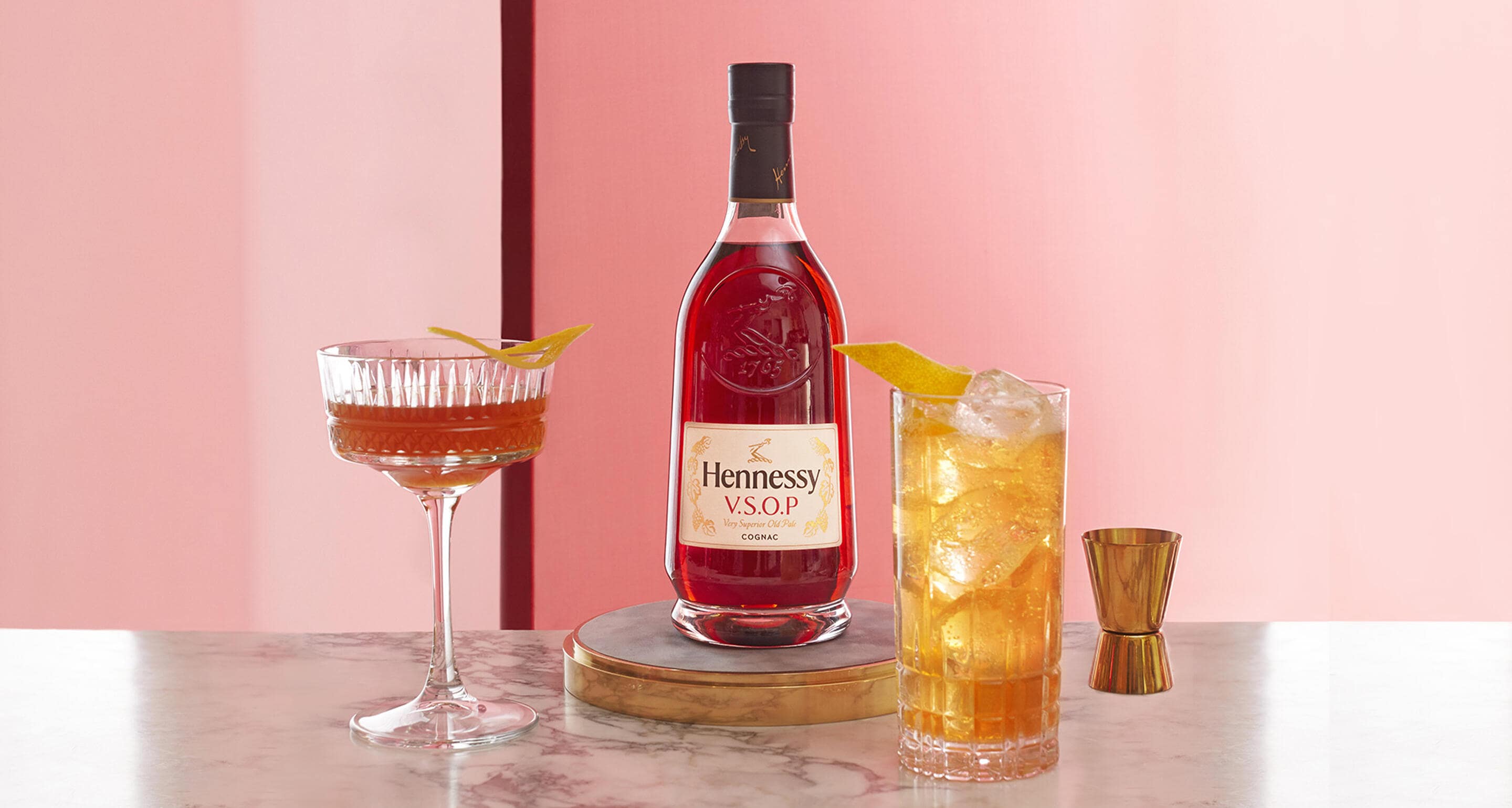 Three cognac cocktail recipes with Hennessy V.S.O.P