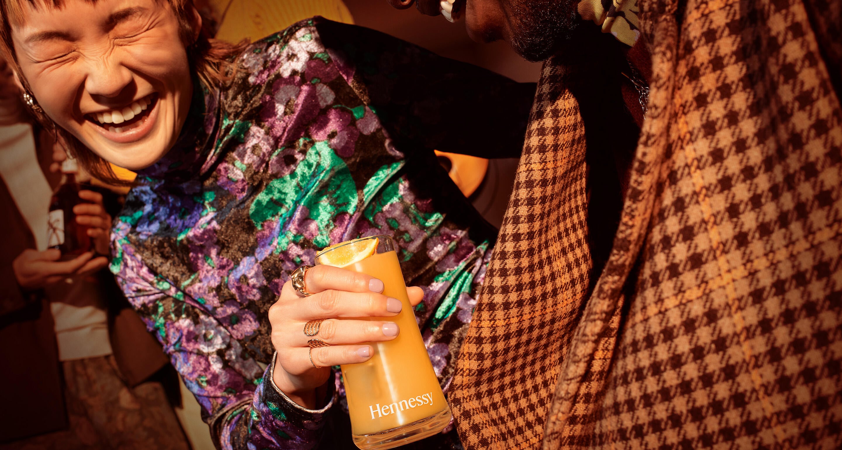 Laughing with Hennessy Cocktails