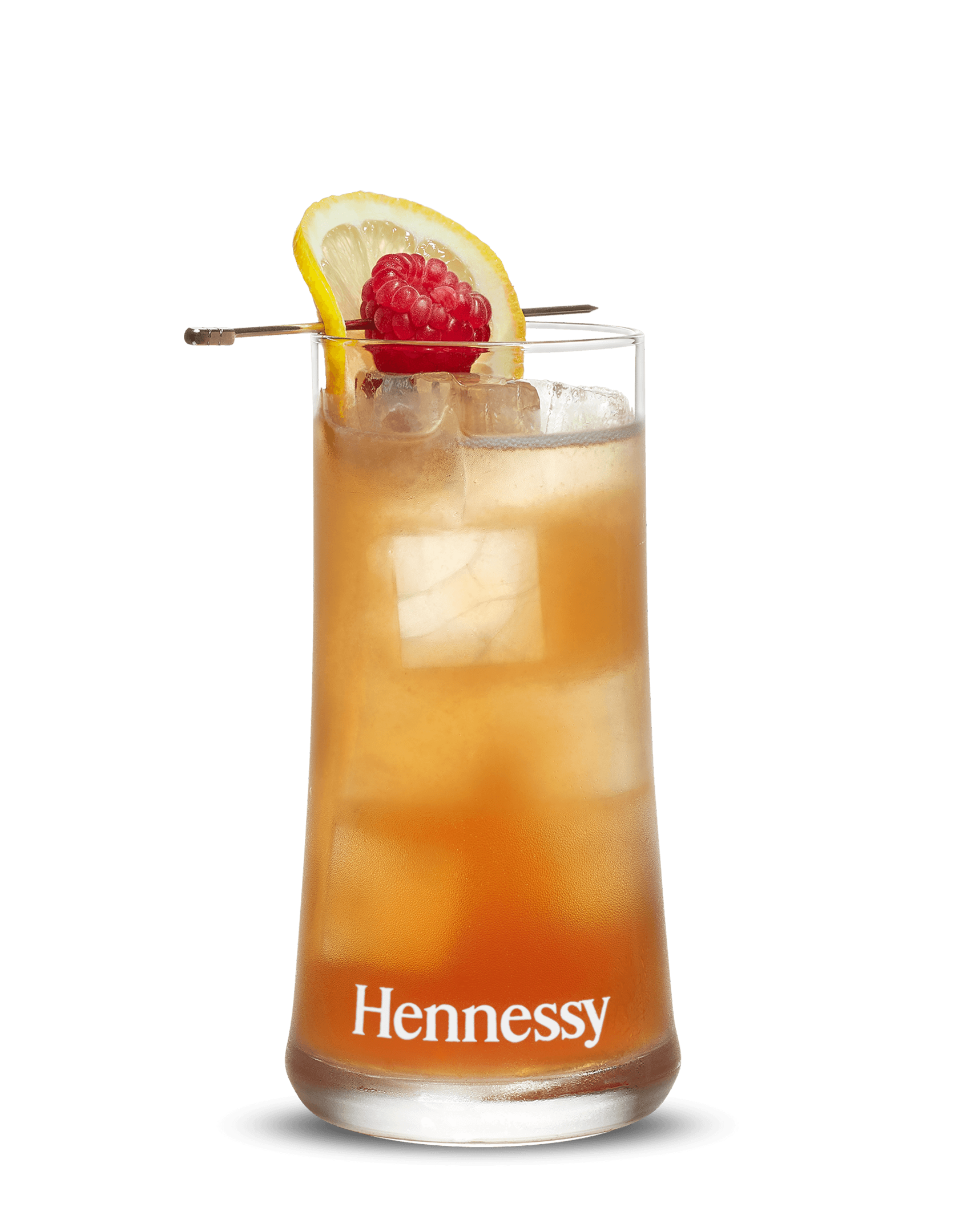 Cognac cocktail with champagne French 75 Hennessy