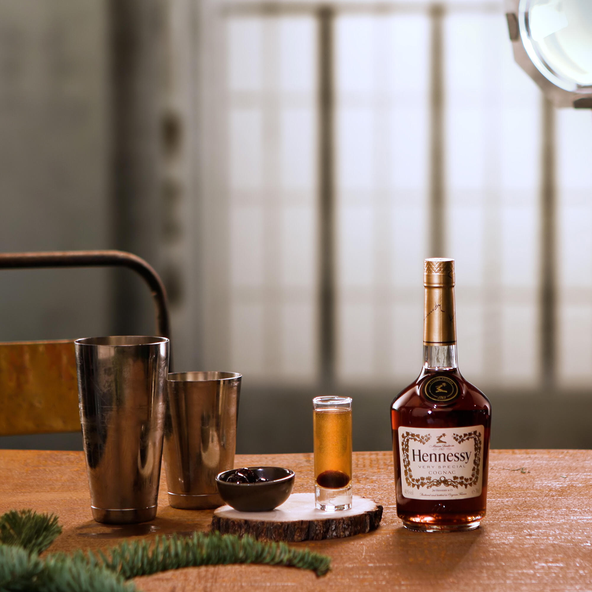 The Little Peaty cocktail