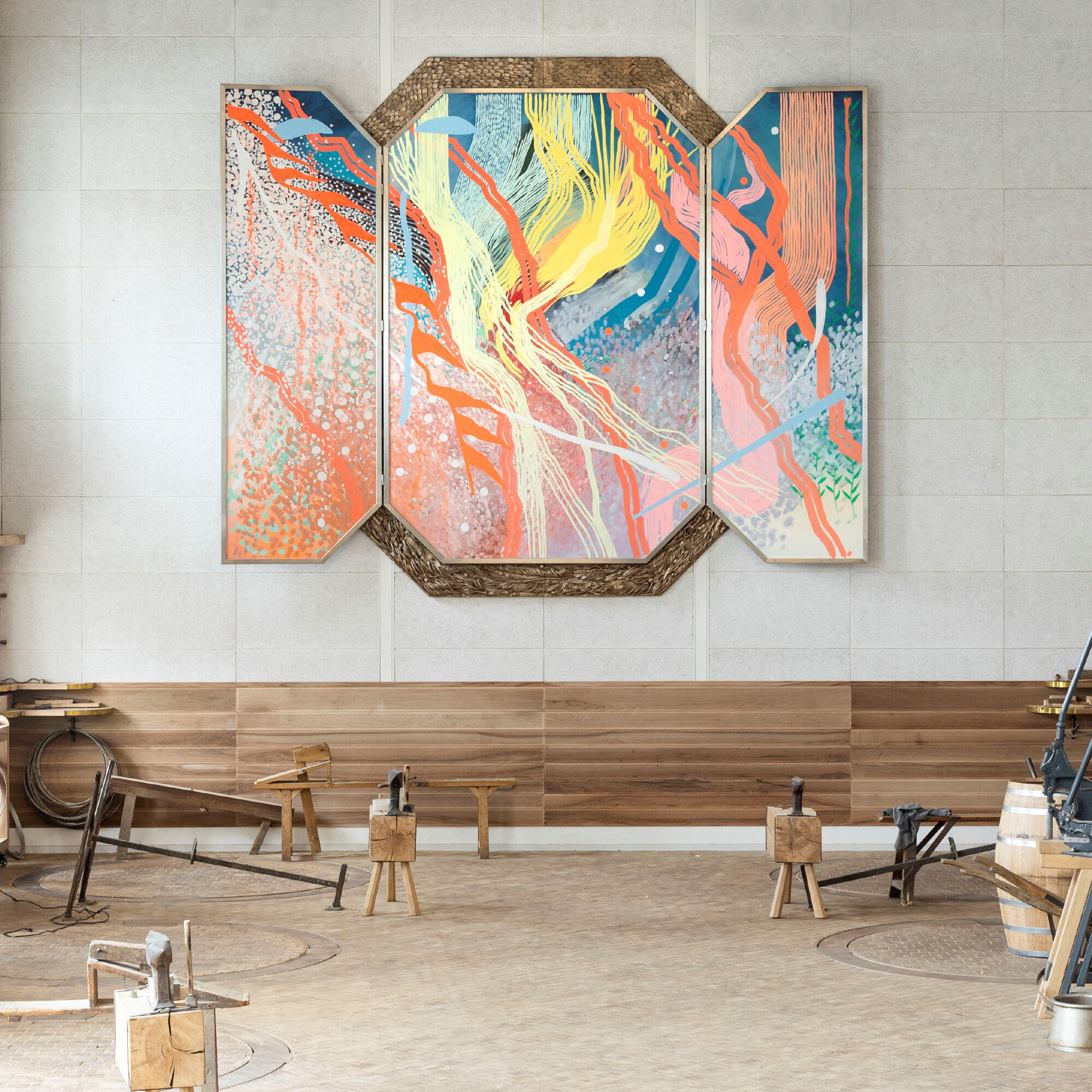 L’OMBRE DES HEURES, LE RETABLE DU TEMPS