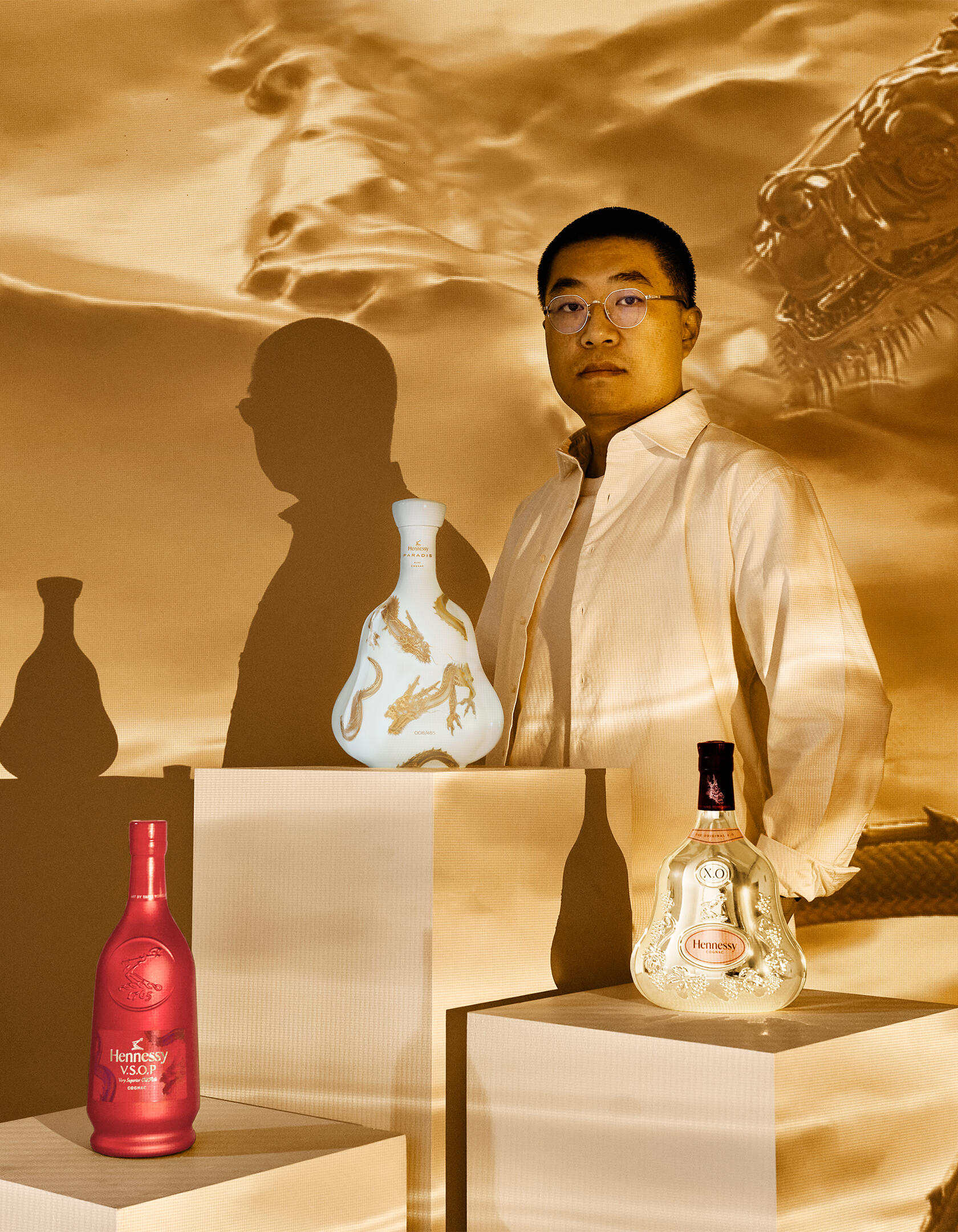 Hennessy cognac bottle labels and other living memories - Hennesy