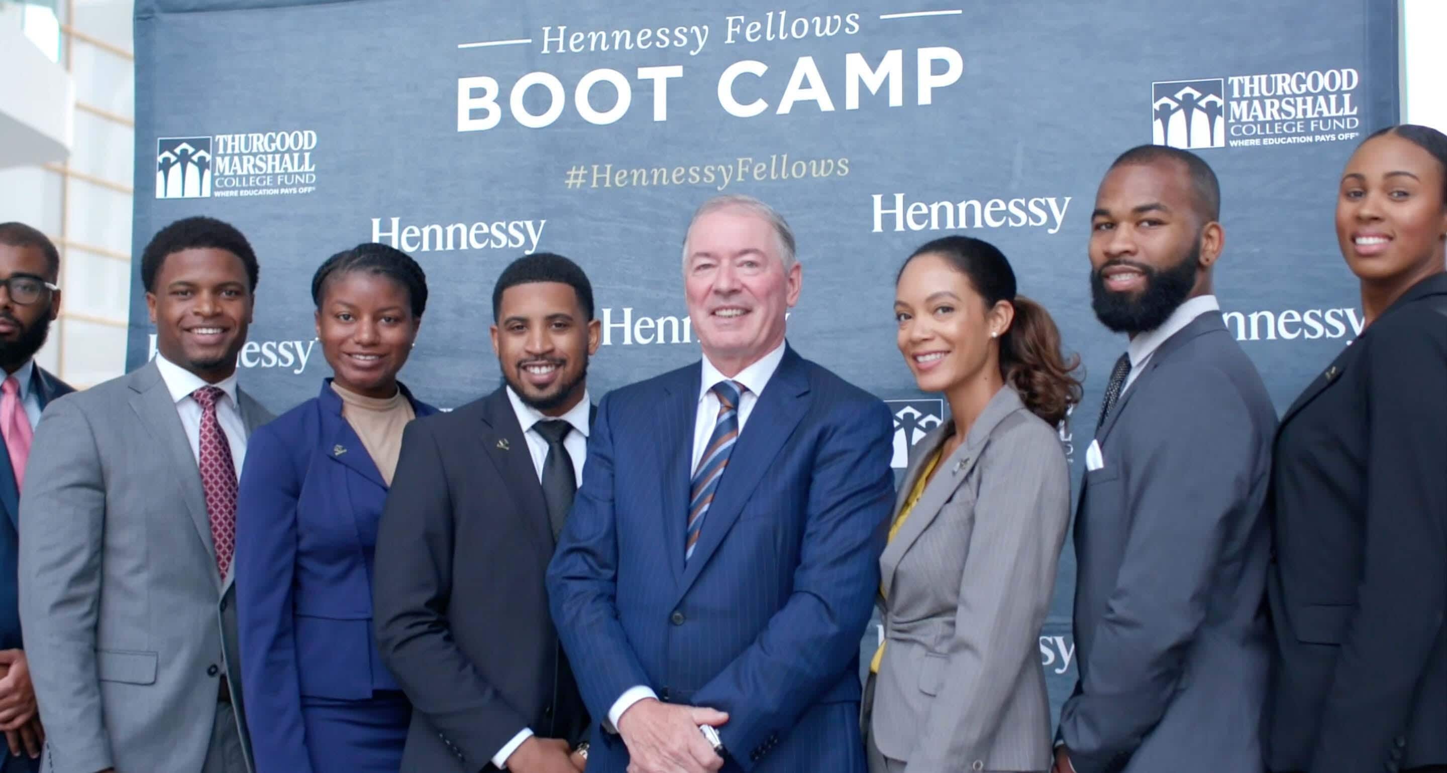 Hennessy has partnered with the Thurgood Marshall College Fund to create The Hennessy Fellows Program - video narrated by Nas.