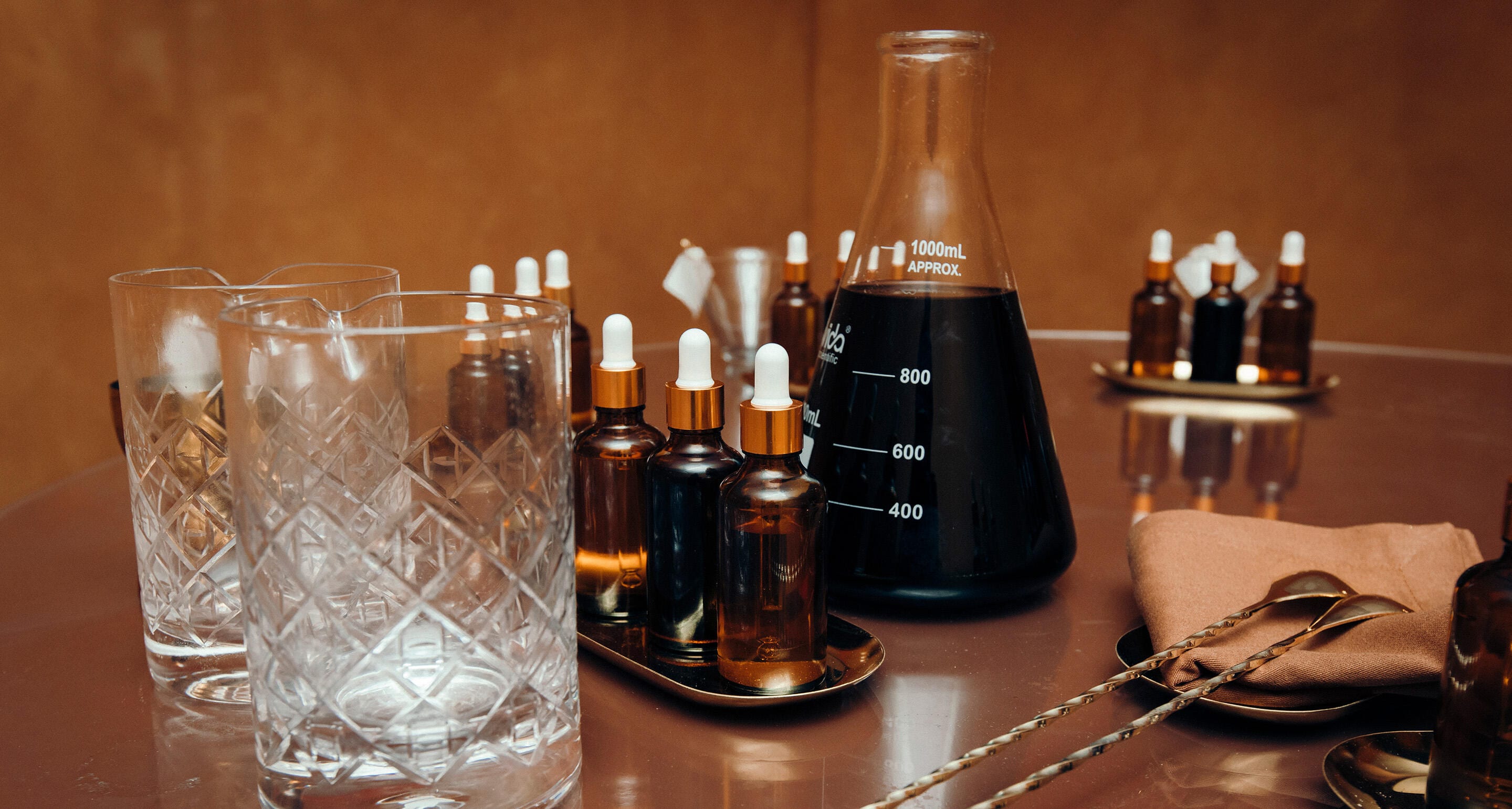 The Hennessy X.O lab cocktail