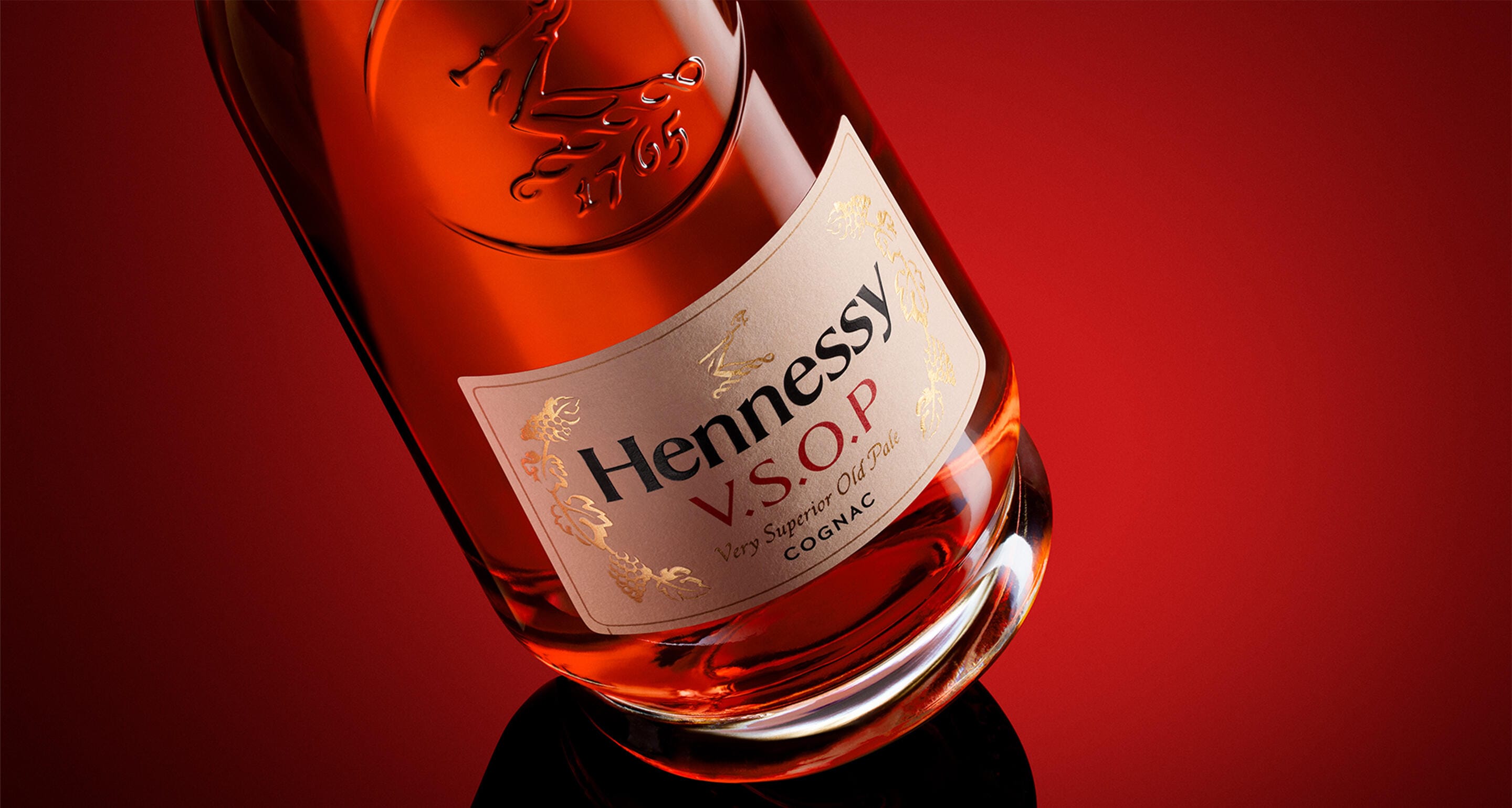 hennessy vsop bottle design label
