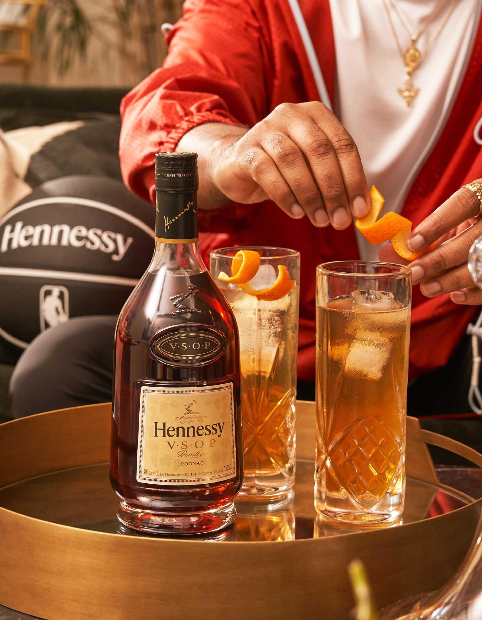 NBA cocktails featuring Hennessy Cognac