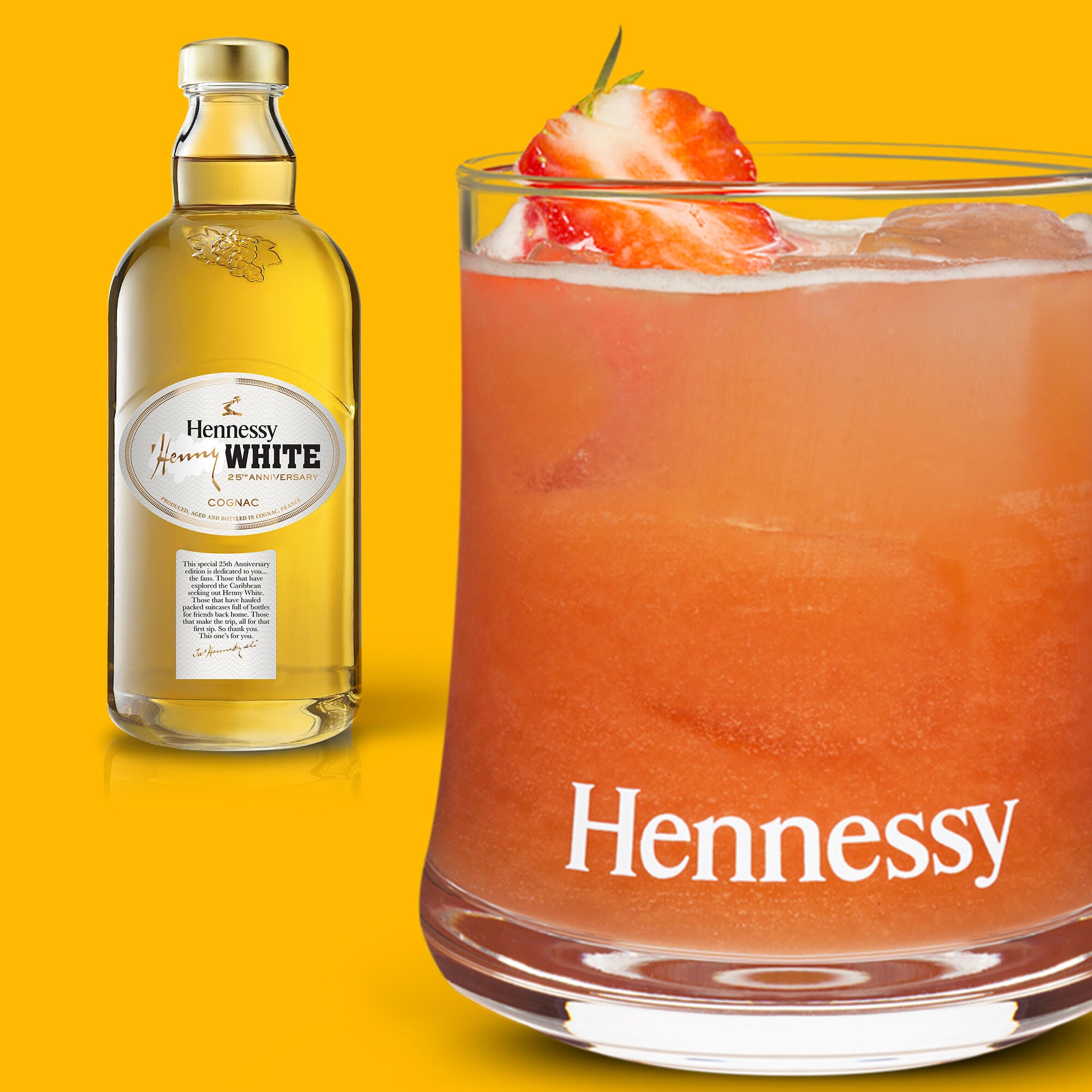 Henny Joy cocktail with Hennessy Henny White