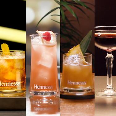 Hennessy cognac Birthday cocktails